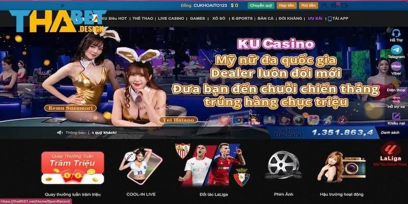 Những điểm nổi bật nhất của sảnh casino Thabet