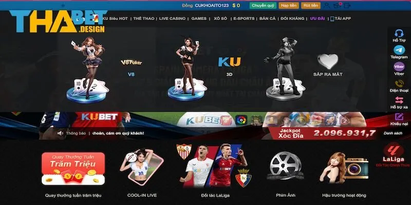 Đôi nét về sảnh game bài Thabet