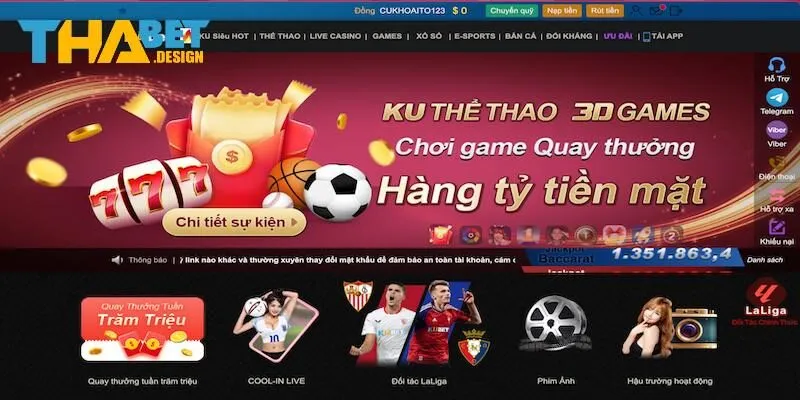 3 điểm mạnh nổi bật của thể thao Thabet