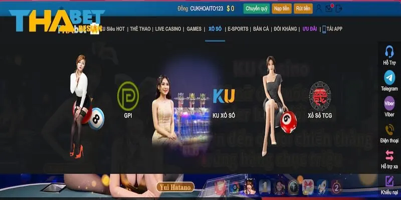 Giới thiệu về sảnh xổ số Thabet giải trí không thể bỏ qua